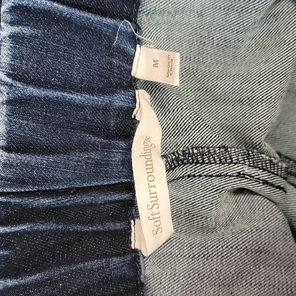 Soft Surroundings Ultimate Pull-On  Jeans/  M. - Picture 3 of 9